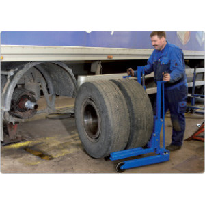 Зручна тележка AC Hydraulic WTA500 для вантажних коліс до 500 кг.