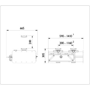 Траверса пневмогидравлическая 12 т, AC Hydraulic, FL120-2