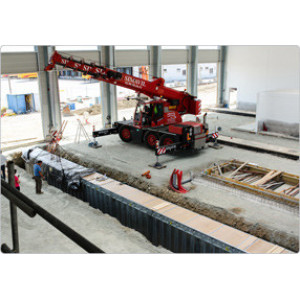 Элегантный и мощный плунжерный подъемник 75 тонн AC Hydraulic UL5