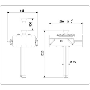Пневмогідравлічний підйомник AC Hydraulic GD100-1 - 10 тонн надійності та комфорту
