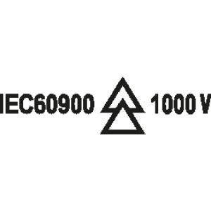 Нож для резки кабеля безопасный 1000В (нож монтерский с пяточкой), 180мм,  BAHCO, 2820VHELP 