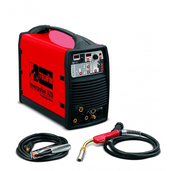 Сварочный полуавтомат Inverpulse 320 MIG/TIG/MMA Сварочный полуавтомат Inverpulse 320 MIG/TIG/MMA