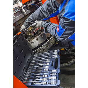 Набор головок со вставкой 1/2 TORX, 30 пр., VIGOR, V1919