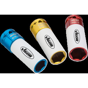 Набір ударних головок 1/2", 3 од., VIGOR, V2522
