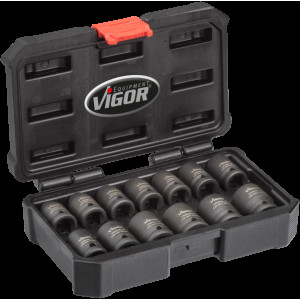 Набір ударних головок 1/2, 13 ін., VIGOR, V5550S