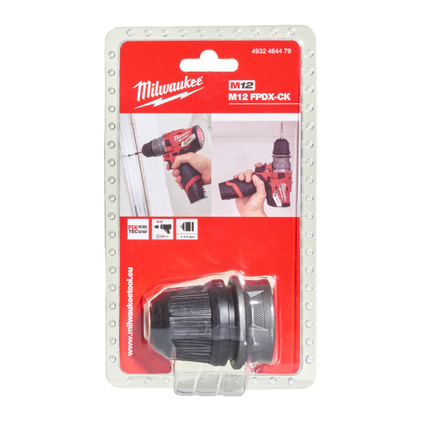 Патрон змінний безключовий MILWAUKEE, 13мм, для M12 FPDX
