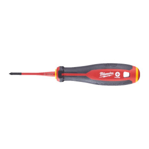 Викрутка з тригранною рукояткою ізольована VDE MILWAUKEE, PH0х60мм