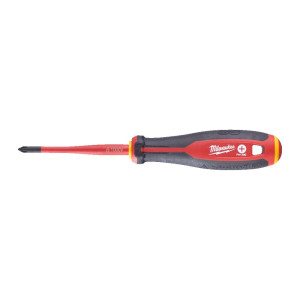 Викрутка з тригранною рукояткою ізольована VDE MILWAUKEE, PH1 х 80 мм