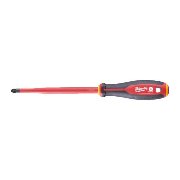Викрутка з тригранною рукояткою ізольована VDE MILWAUKEE, PZ3х150мм Викрутка з тригранною рукояткою ізольована VDE MILWAUKEE, PZ3х150мм