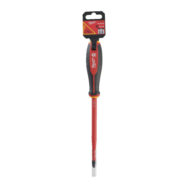 Викрутка з тригранною рукояткою ізольована VDE MILWAUKEE, PZ3х150мм Викрутка з тригранною рукояткою ізольована VDE MILWAUKEE, PZ3х150мм