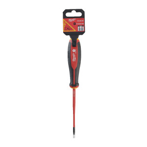 Викрутка з тригранною рукояткою ізольована VDE MILWAUKEE, SL 0,5 х 3,0 х 100 мм