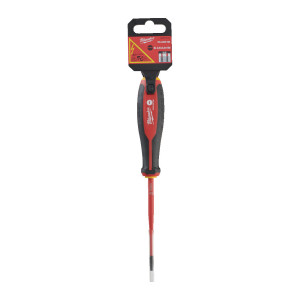 Викрутка з тригранною рукояткою ізольована VDE MILWAUKEE, SL 0,6х3,5х100мм