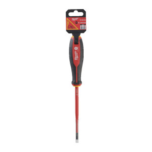 Викрутка з тригранною рукояткою ізольована VDE MILWAUKEE, SL 1,0х5,5х125мм