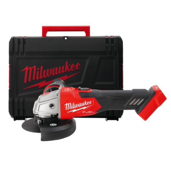 Шліфмашина кутова - болгарка акумуляторна безщіткова MILWAUKEE, M18 FSAG125XB-0X, 1200Вт, діаметр 125мм (каркас, антивібраційна Шліфмашина кутова - болгарка акумуляторна безщіткова MILWAUKEE, M18 FSAG125XB-0X, 1200Вт, діаметр 125мм (каркас, антивібраційна
