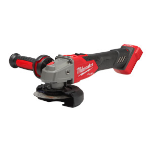 Шліфмашина кутова акумуляторна безщіткова MILWAUKEE, M18 FSAGV125XB-0X, 1200 Вт, діаметр 125мм (каркас, антивібраційна бічна рук