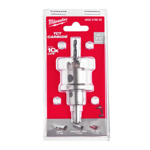 Коронка Holesaw TCT MILWAUKEE, для сталі/нержавіючої сталі, діаметр 25мм