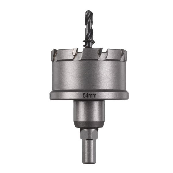 Коронка Holesaw TCT MILWAUKEE, для сталі/нержавіючої сталі, діаметр 54мм