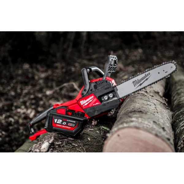 Пила ланцюгова акумуляторна безщіткова MILWAUKEE, M18 FCHSC-0, шина 30см (каркас, чохол, ланцюг, мастило для ланцюга 75мл, карто