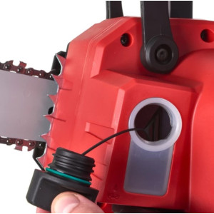 Пила ланцюгова акумуляторна безщіткова MILWAUKEE, M18 FCHSC-0, шина 30см (каркас, чохол, ланцюг, мастило для ланцюга 75мл, карто