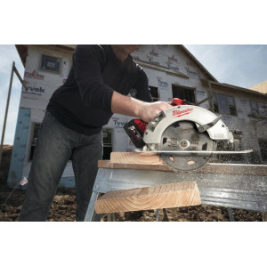 Пила дискова ручна акумуляторна безщіткова MILWAUKEE, M18 BLCS66-0X, діаметр 190мм (каркас, HDкейс)