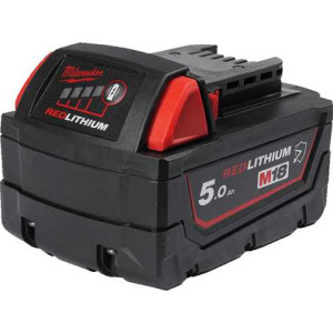 Енергокомплект Li-Ion MILWAUKEE, M18 NRGCR-502 (зарядний пристрій M12-18FC, 2 акумулятори М18 B5-CR 5Аг)