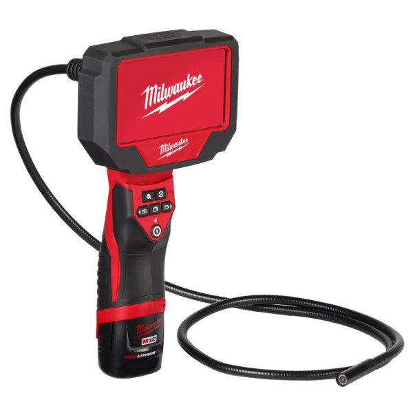 Камера інспекційн акумуляторна MILWAUKEE, M12 360IC32-0C (3м) (каркас+кейс)