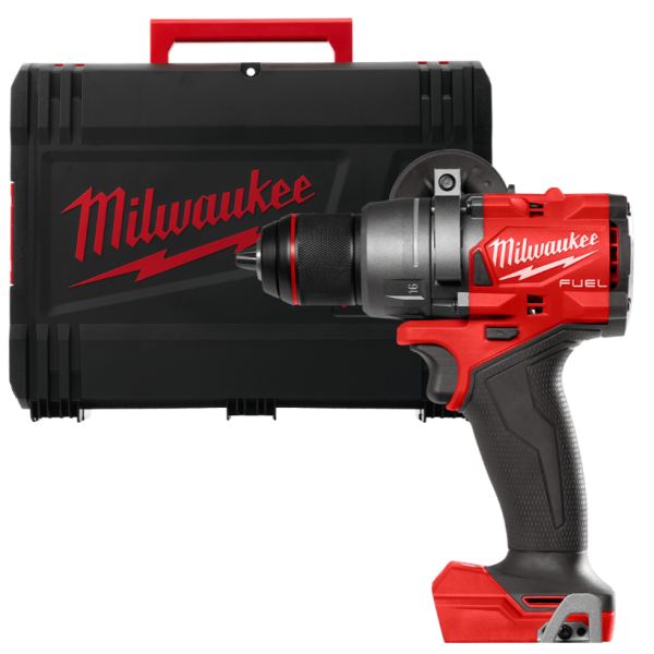 Дриль-шуруповерт акумуляторний безщітковий MILWAUKEE, M18 FDD3-0X,158Нм (каркас, кліпса для ременя, бічна ручка, HD кейс) Дриль-шуруповерт акумуляторний безщітковий MILWAUKEE, M18 FDD3-0X,158Нм (каркас, кліпса для ременя, бічна ручка, HD кейс)