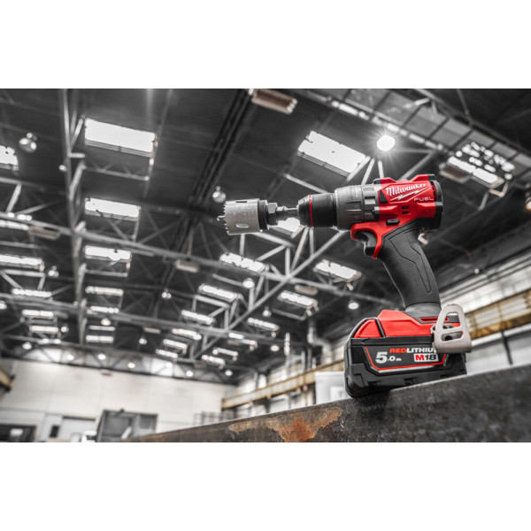 Дриль-шуруповерт акумуляторний безщітковий MILWAUKEE, M18 FDD3-0X,158Нм (каркас, кліпса для ременя, бічна ручка, HD кейс) Дриль-шуруповерт акумуляторний безщітковий MILWAUKEE, M18 FDD3-0X,158Нм (каркас, кліпса для ременя, бічна ручка, HD кейс)