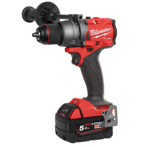 Дриль-шуруповерт акумуляторний безщітковий MILWAUKEE, M18 FDD3-402C, 158Нм (зарядний пристрій М12-18 С, 2 акумулятори М18 В4 4Аг Дриль-шуруповерт акумуляторний безщітковий MILWAUKEE, M18 FDD3-402C, 158Нм (зарядний пристрій М12-18 С, 2 акумулятори М18 В4 4Аг
