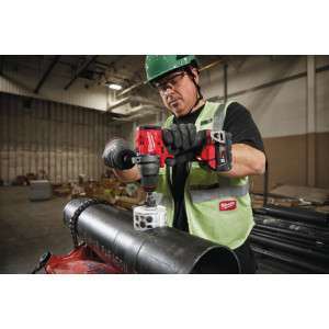 Дриль-шуруповерт акумуляторний безщітковий MILWAUKEE, M18 FDD3-402C, 158Нм (зарядний пристрій М12-18 С, 2 акумулятори М18 В4 4Аг