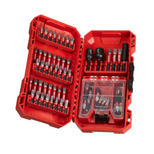 Набір біт SHOCKWAVE PACKOUT MILWAUKEE, (70шт) пластиковий кейс