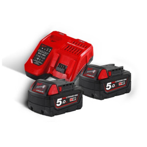 Енергокомплект MILWAUKEE M18 NRG-502 (зарядний при...