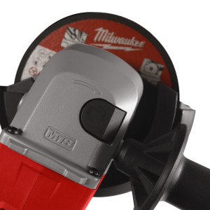 Шліфмашина кутова акумуляторна безщіткова MILWAUKEE, M18 BLSAG125X-0, діаметр 125мм (каркас бічна рукоять, захисний кожух, ключ,