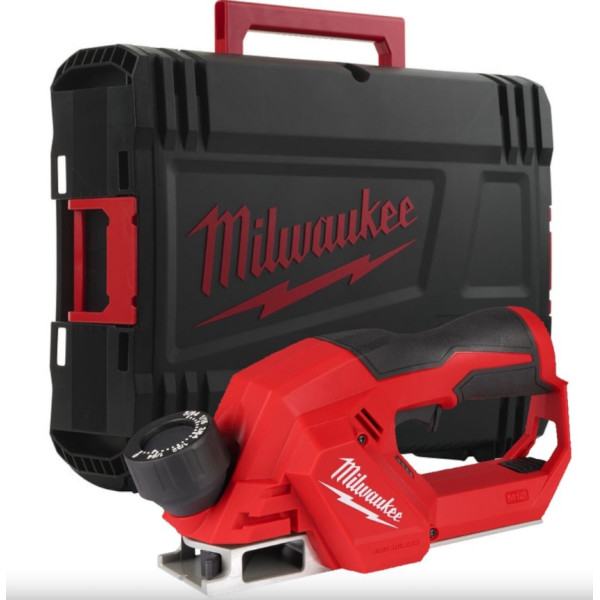 Рубанок акумуляторний безщітковий MILWAUKEE, M12 BLP-0X (каркас+HDкейс) Рубанок акумуляторний безщітковий MILWAUKEE, M12 BLP-0X (каркас+HDкейс)