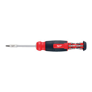 Викрутка зі змінними вставками 14-в-1 (PH/PZ/SL/TX/HEX) MILWAUKEE (PH1 / PH2 / PZ1 / PZ2 / T10 / T15 / T20 / T25 / Hex 3 / Hex 4