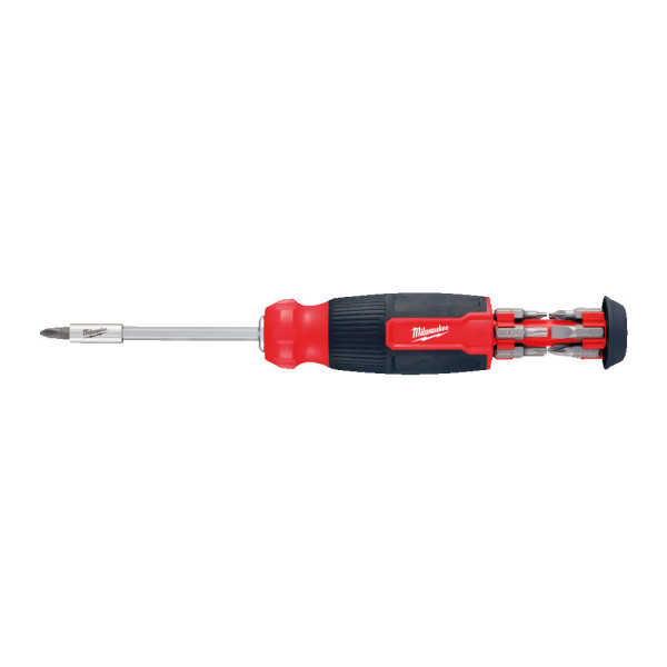 Викрутка зі змінними вставками 14-в-1 (PH/PZ/SL/TX/HEX) MILWAUKEE (PH1 / PH2 / PZ1 / PZ2 / T10 / T15 / T20 / T25 / Hex 3 / Hex 4 Викрутка зі змінними вставками 14-в-1 (PH/PZ/SL/TX/HEX) MILWAUKEE (PH1 / PH2 / PZ1 / PZ2 / T10 / T15 / T20 / T25 / Hex 3 / Hex 4