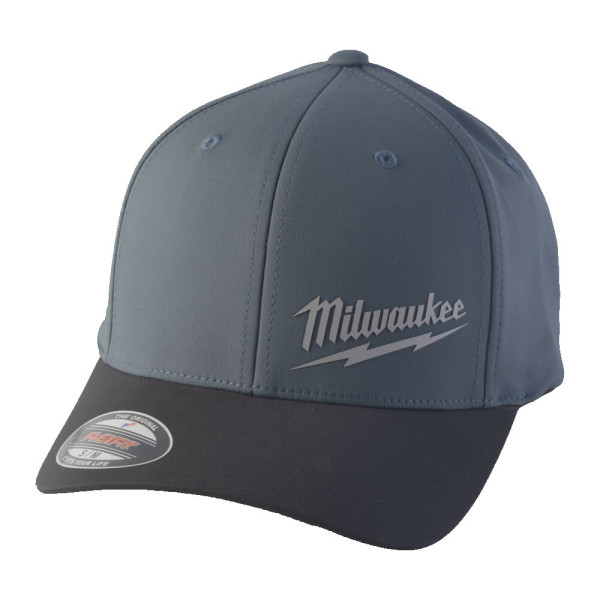 Бейсболка MILWAUKEE, PERFORMANCE BCP BLU SM, дихаюча, синя, розмір S/M Бейсболка MILWAUKEE, PERFORMANCE BCP BLU SM, дихаюча, синя, розмір S/M