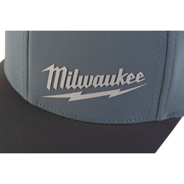 Бейсболка MILWAUKEE, PERFORMANCE BCP BLU SM, дихаюча, синя, розмір S/M Бейсболка MILWAUKEE, PERFORMANCE BCP BLU SM, дихаюча, синя, розмір S/M