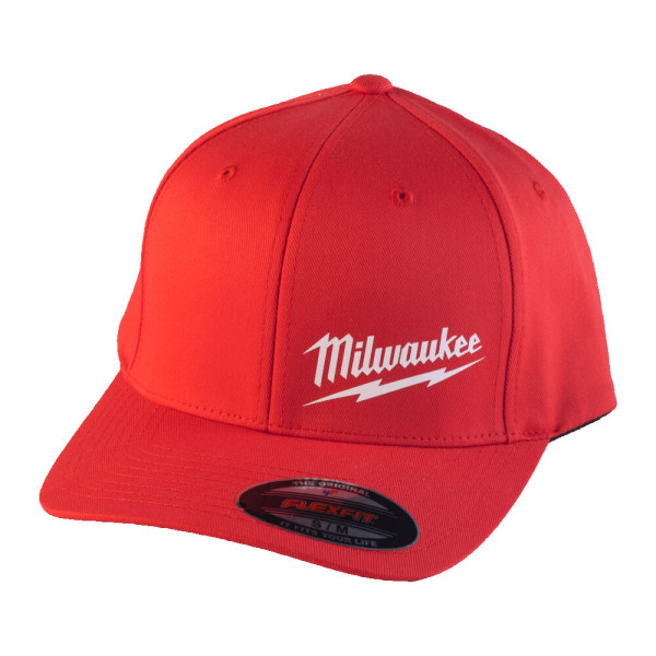 Бейсболка MILWAUKEE, BCS RD LXL, червона, розмір L/XL Бейсболка MILWAUKEE, BCS RD LXL, червона, розмір L/XL
