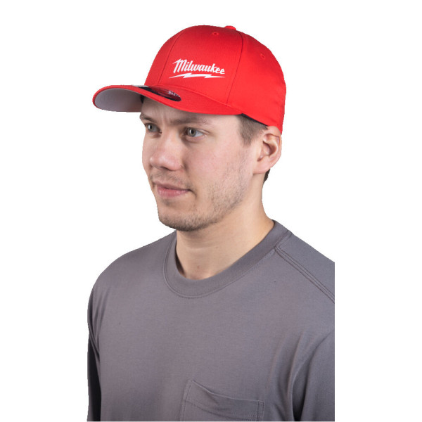 Бейсболка MILWAUKEE, BCS RD LXL, червона, розмір L/XL Бейсболка MILWAUKEE, BCS RD LXL, червона, розмір L/XL