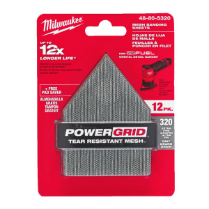 Сітка шліфувальна PG Mesh HL MILWAUKEE, 67х92мм, з...
