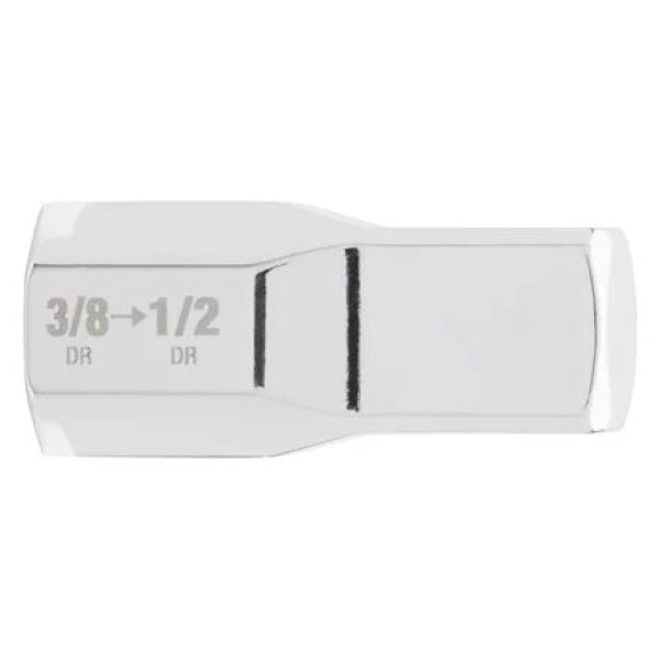 Перехідник хромований для головок MILWAUKEE с квадарата 3/8'' на 1/2'' квадрат