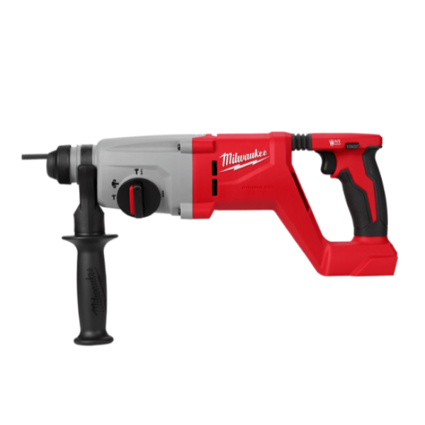 Перфоратор акумуляторний безщітковий SDS-PLUS MILWAUKEE, M18 BLHACD26-0, 2,6Дж (каркас, бічна рукоять, обмежувач глибини, картон Перфоратор акумуляторний безщітковий SDS-PLUS MILWAUKEE, M18 BLHACD26-0, 2,6Дж (каркас, бічна рукоять, обмежувач глибини, картон