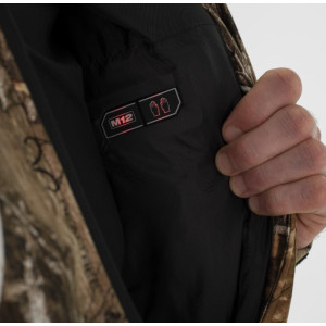Куртка з підігрівом MILWAUKEE, M12 HJCAMO6-201(XXL), камуфляжна (розмір XXL) (+зар.пр., 1 акум.Х 2Аг)