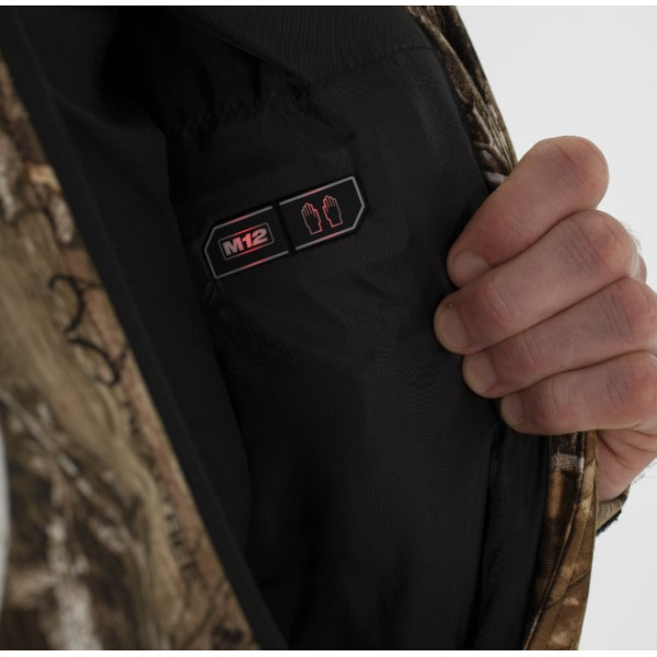 Куртка з підігрівом MILWAUKEE, M12 HJCAMO6-201(XL), камуфляжна (розмір XL) (+зар.пр., 1 акум.Х 2Аг) Куртка з підігрівом MILWAUKEE, M12 HJCAMO6-201(XL), камуфляжна (розмір XL) (+зар.пр., 1 акум.Х 2Аг)