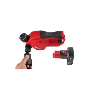 Рубанок акумуляторний безщітковий MILWAUKEE, M12 BLP-402X (зарядний пристрій С12, 2 акумулятори М12 В4 4Аг, HDкейс)