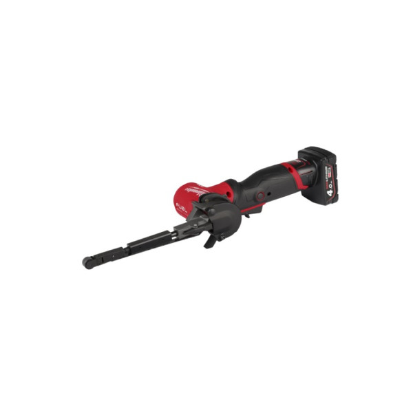 Шліфмашина стрічкова акумуляторна безщіткова MILWAUKEE, M12 FBFL13-402B, 13мм (зарядний пристрій С12 С, 2 акумулятори М12 В4 4Аг