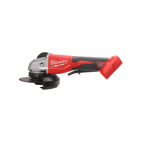 Шліфмашина кутова акумуляторна безщіткова MILWAUKEE, M18 BLSAG125XPD-0, 800Вт, діаметр 125мм, (каркас, бічна рукоять, захисний к