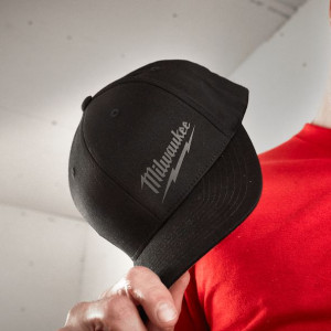 Бейсболка MILWAUKEE, BCS BL LXL, чорна, розмір L/XL