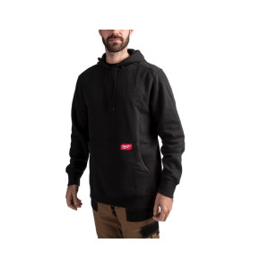 Толстовка MILWAUKEE, WH MW BL XL, з капюшоном, чорна, розмір XL